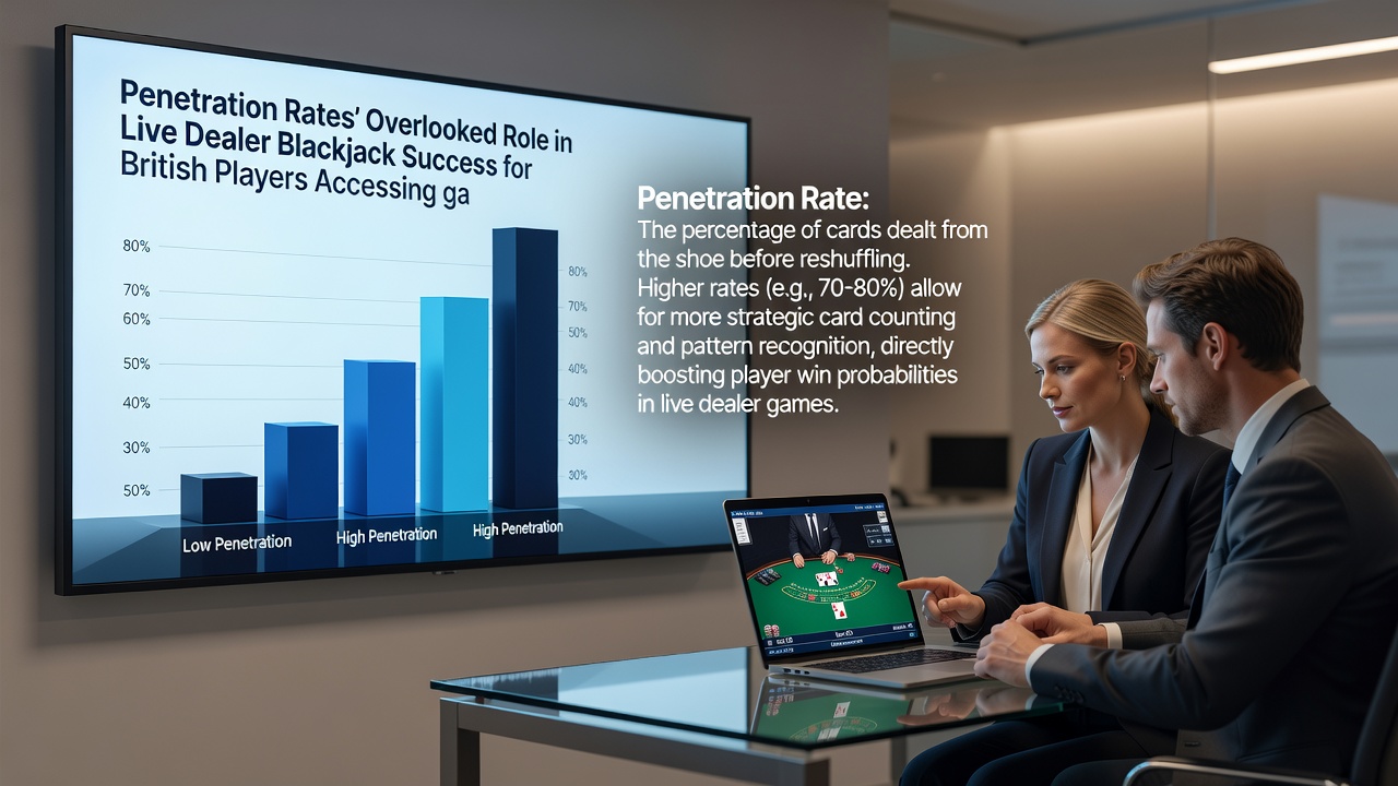 Split view of mobile and desktop blackjack interfaces displaying live dealer action simultaneously